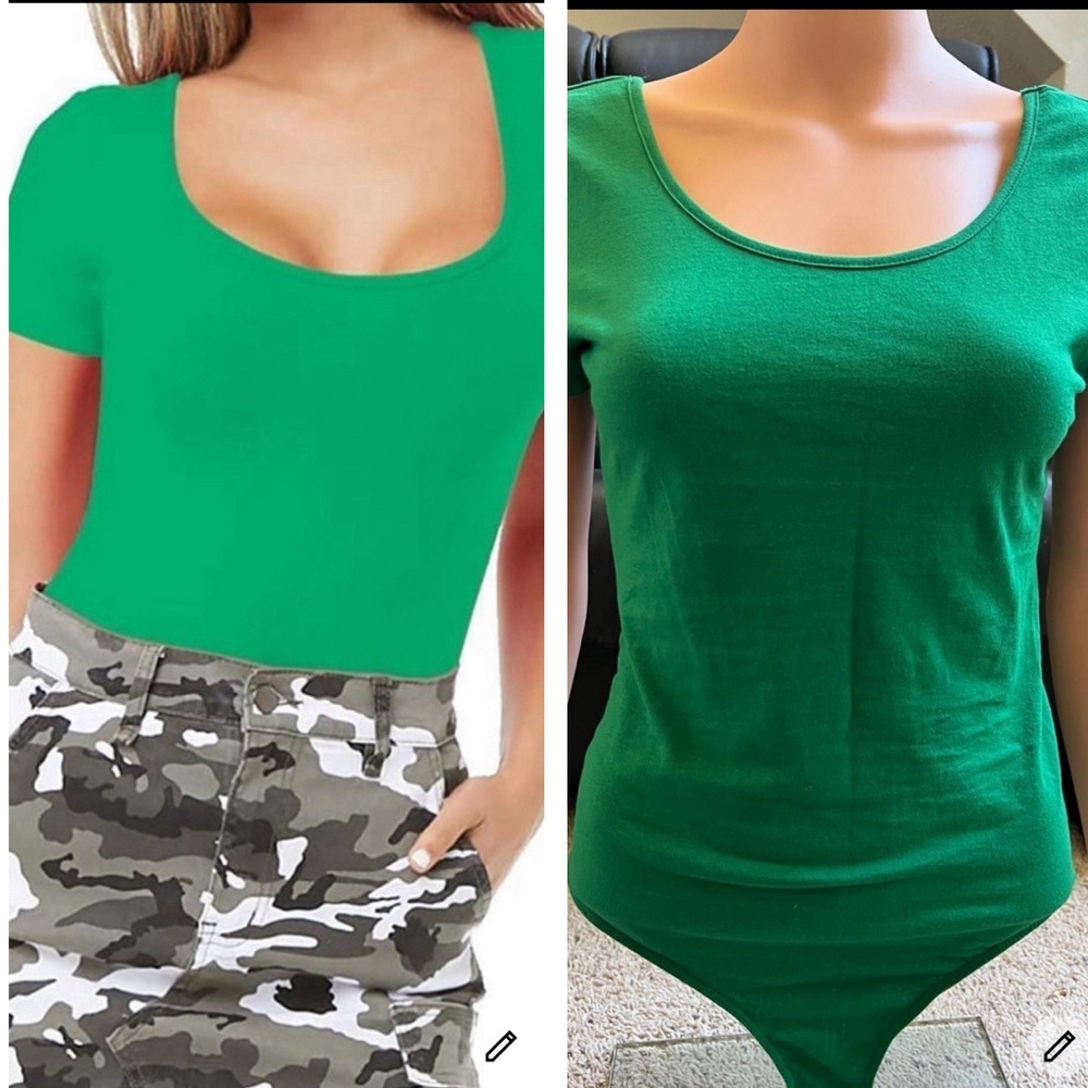NWT Green Bodysuit. Size M